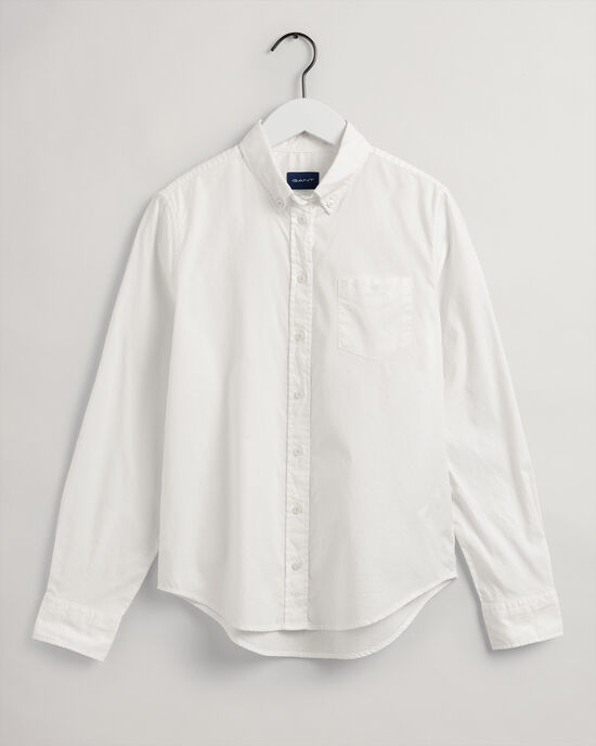 Garment-Washed Oxford-skjorte