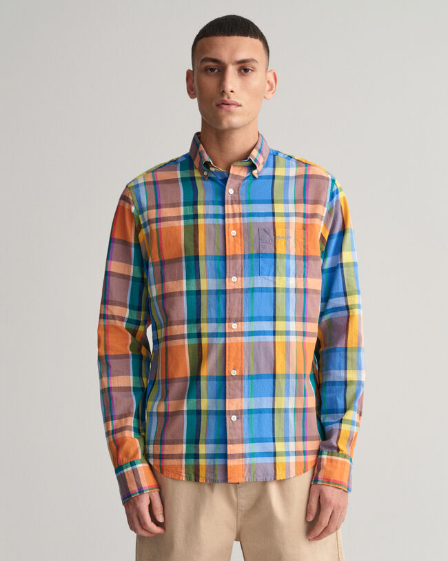 Regular farverig madras-skjorte - GANT