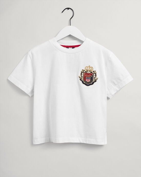 Teen Girls US Royalty Badge T-shirt