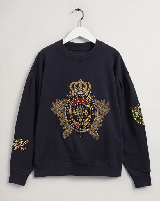 Royal Crest sweatshirt med crewneck