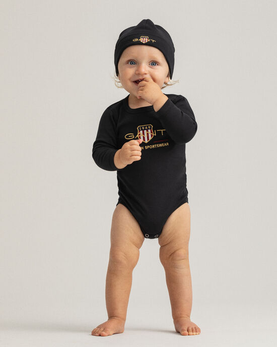 Baby bodysuit og beanie